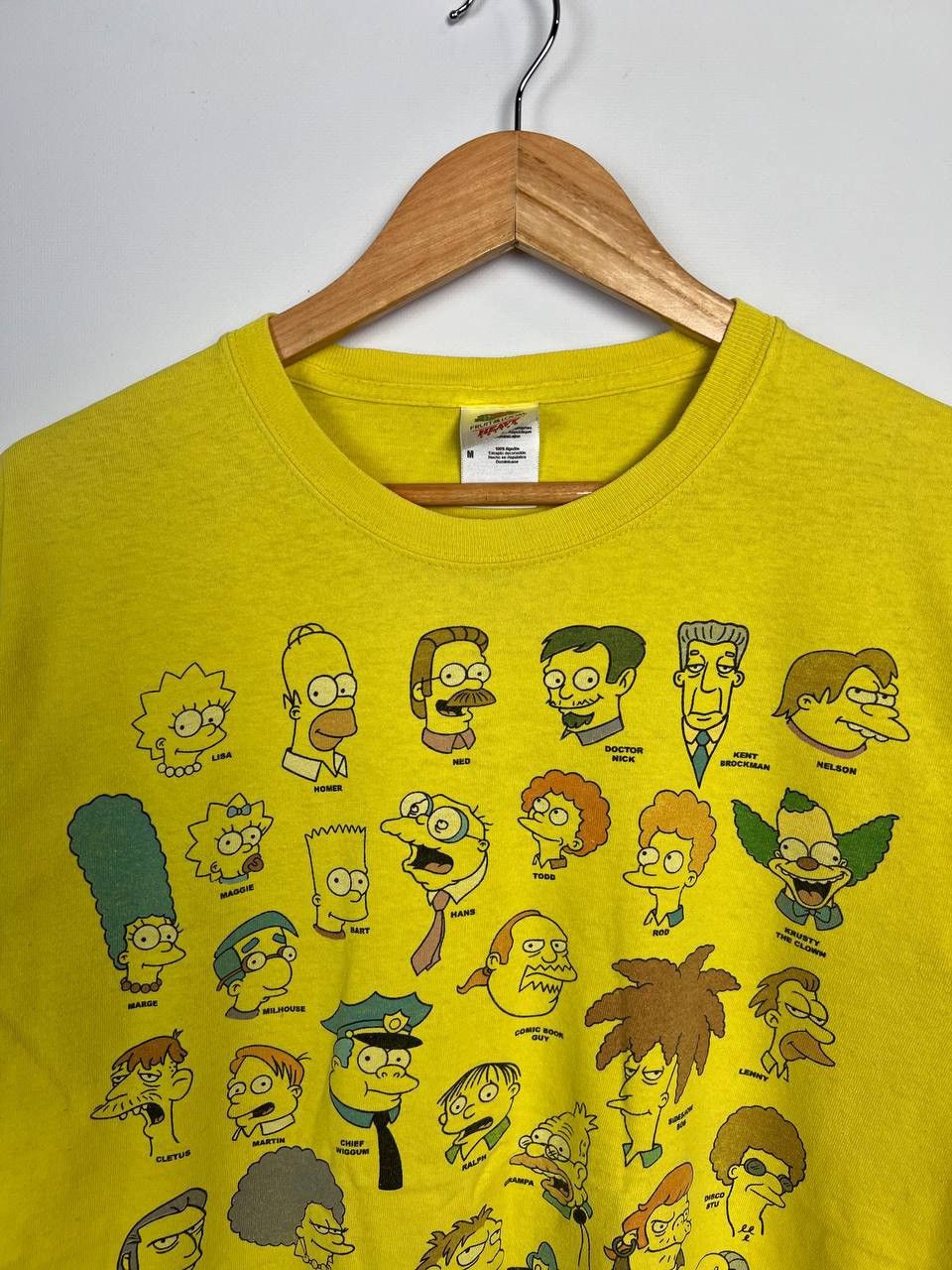 The Simpsons × Vintage Vintage 90s The Simpsons Homer Lisa face t shirt Size US M / EU 48-50 / 2 - 3 Thumbnail