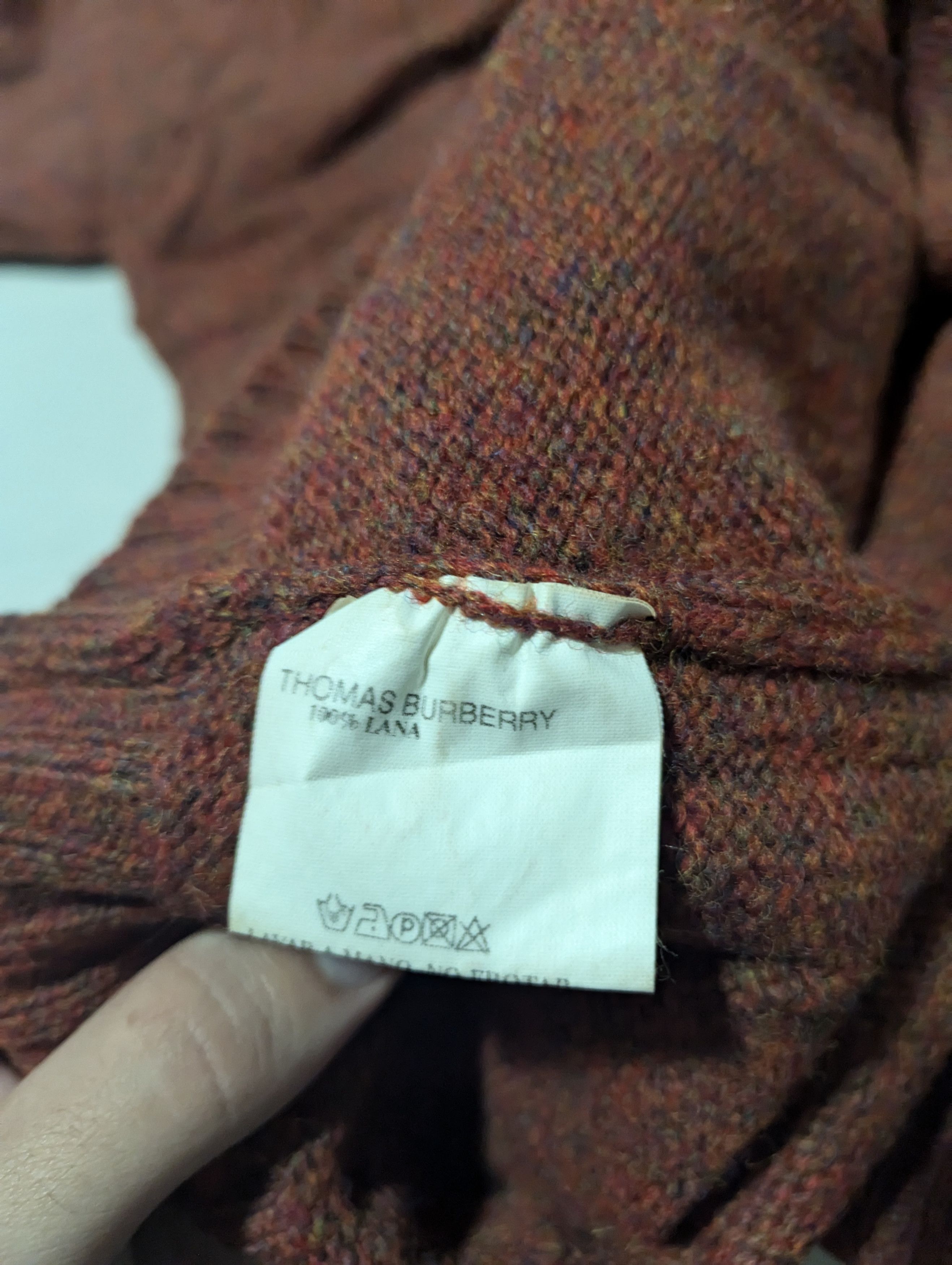 Burberry Thomas Burberry Knitted Sweatshirt Size US L / EU 52-54 / 3 - 4 Thumbnail