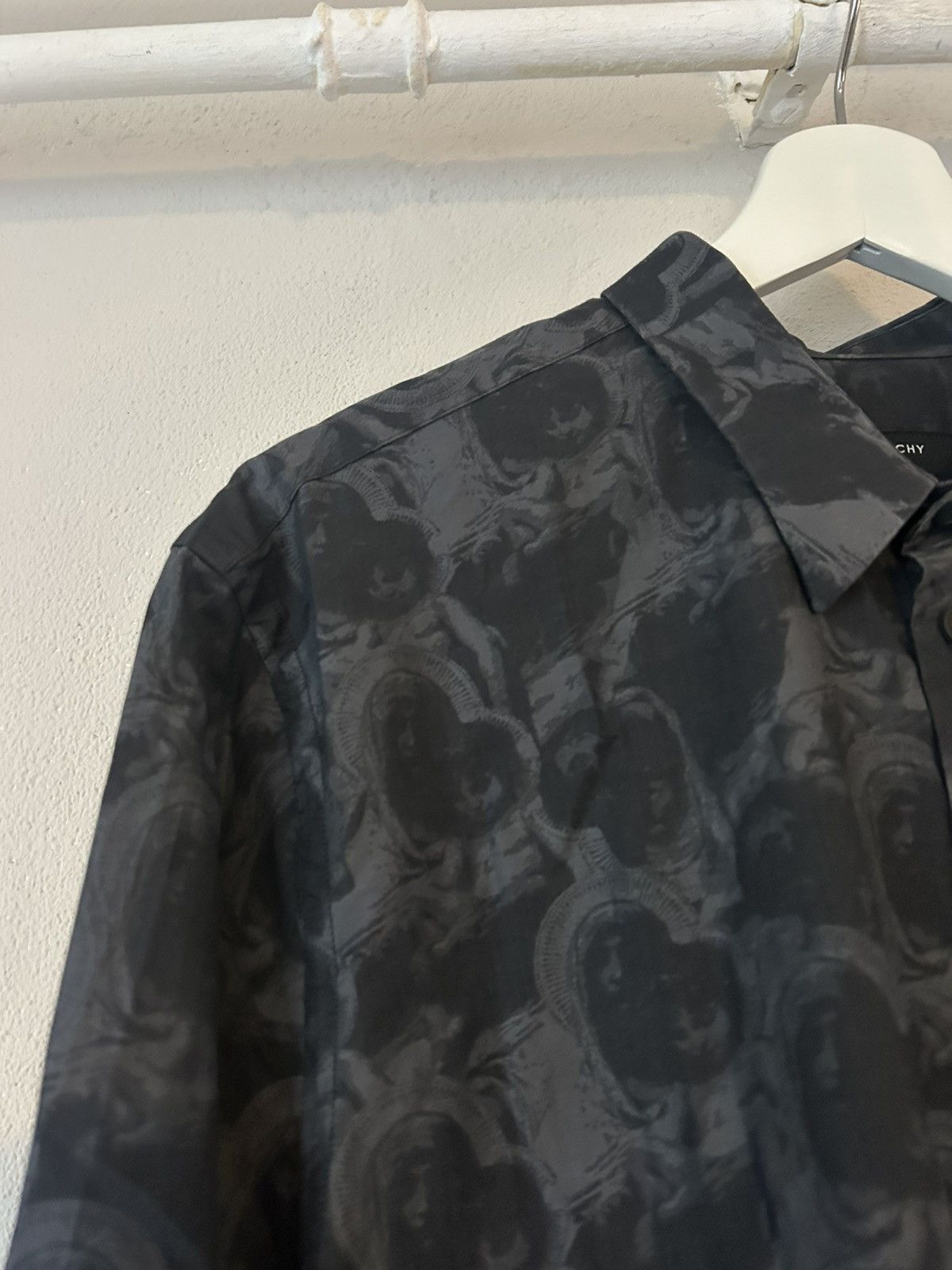 Givenchy Givenchy Madonna Print Cotton Shirt - Size 44 Size US XL / EU 56 / 4 - 3 Thumbnail