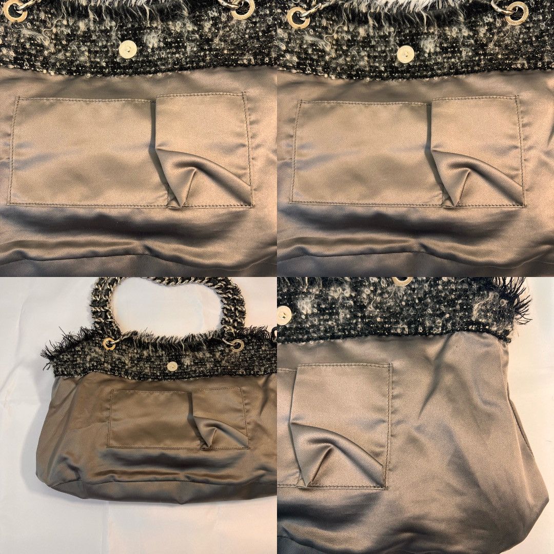 Chanel Chanel 2010-2011 Fringed Logo Large Hobo Tote Bag Size ONE SIZE - 17 Thumbnail