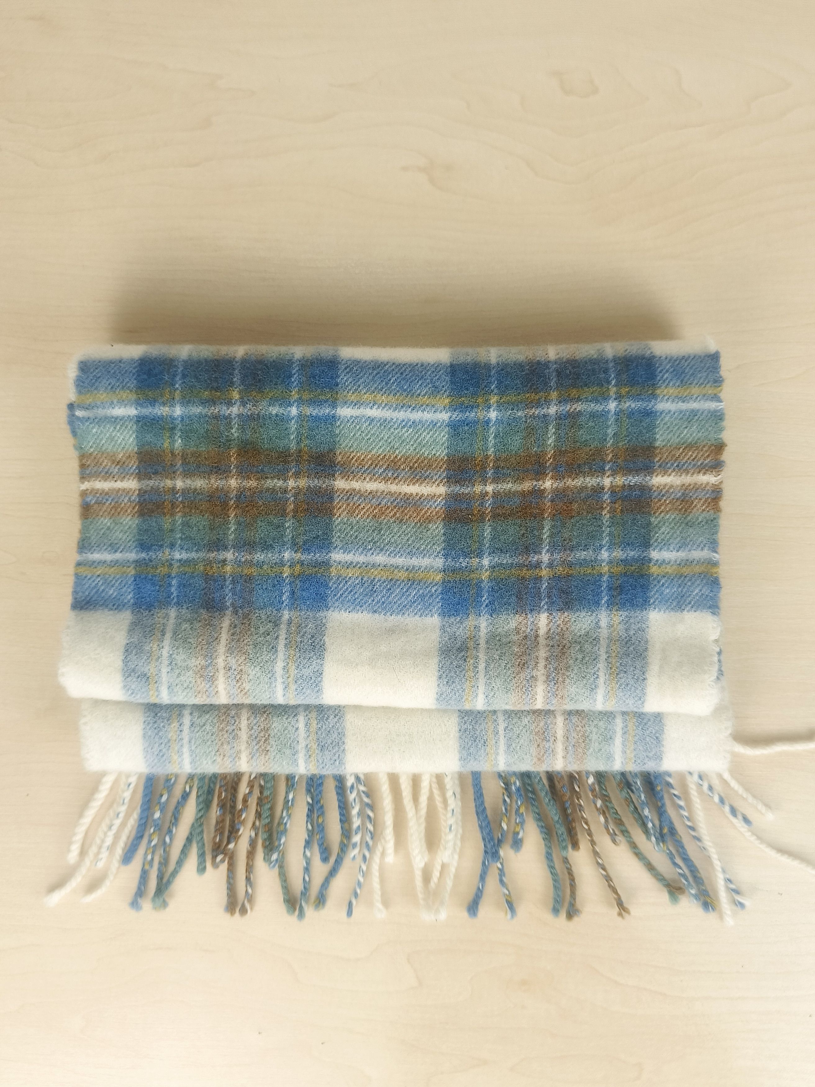 Johnstons Of Elgin Johnstons of Elgin Lambswool Stewart Muted Scottish Scarf Size ONE SIZE - 1 Thumbnail