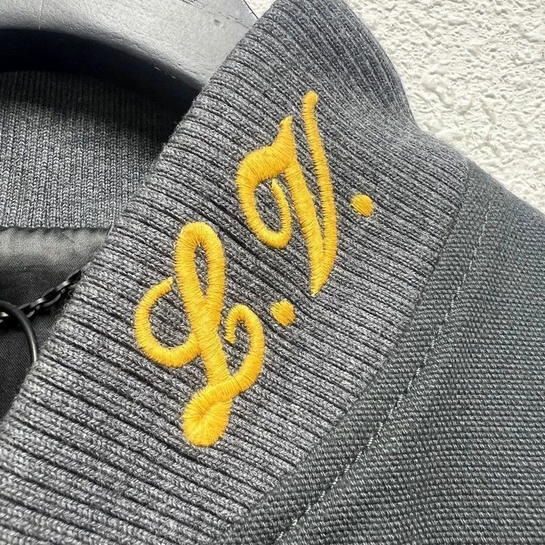 Louis Vuitton Louis Vuitton Black Yellow Baseball Jacket-2506 Size US L / EU 52-54 / 3 - 5 Thumbnail