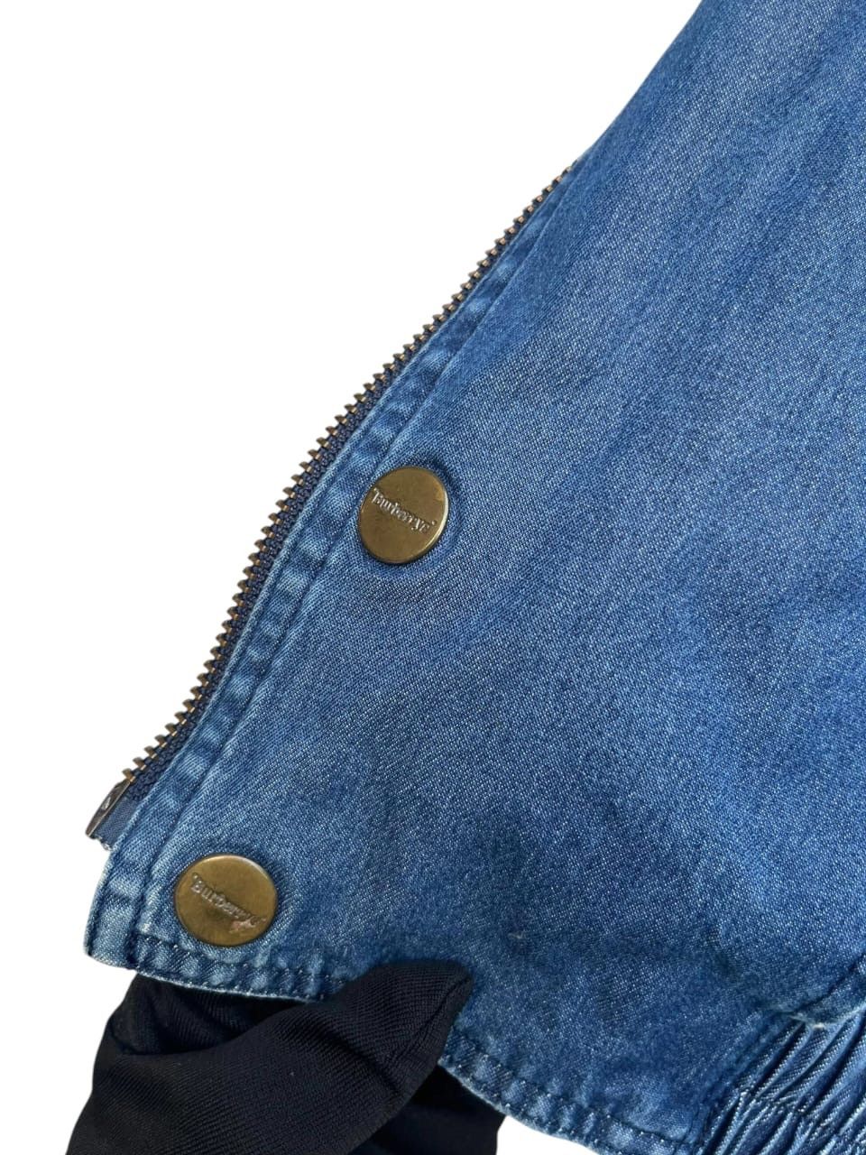 Burberry 90’s Burberrys Light Jeans Blouson Swing Top Size US M / EU 48-50 / 2 - 14 Thumbnail