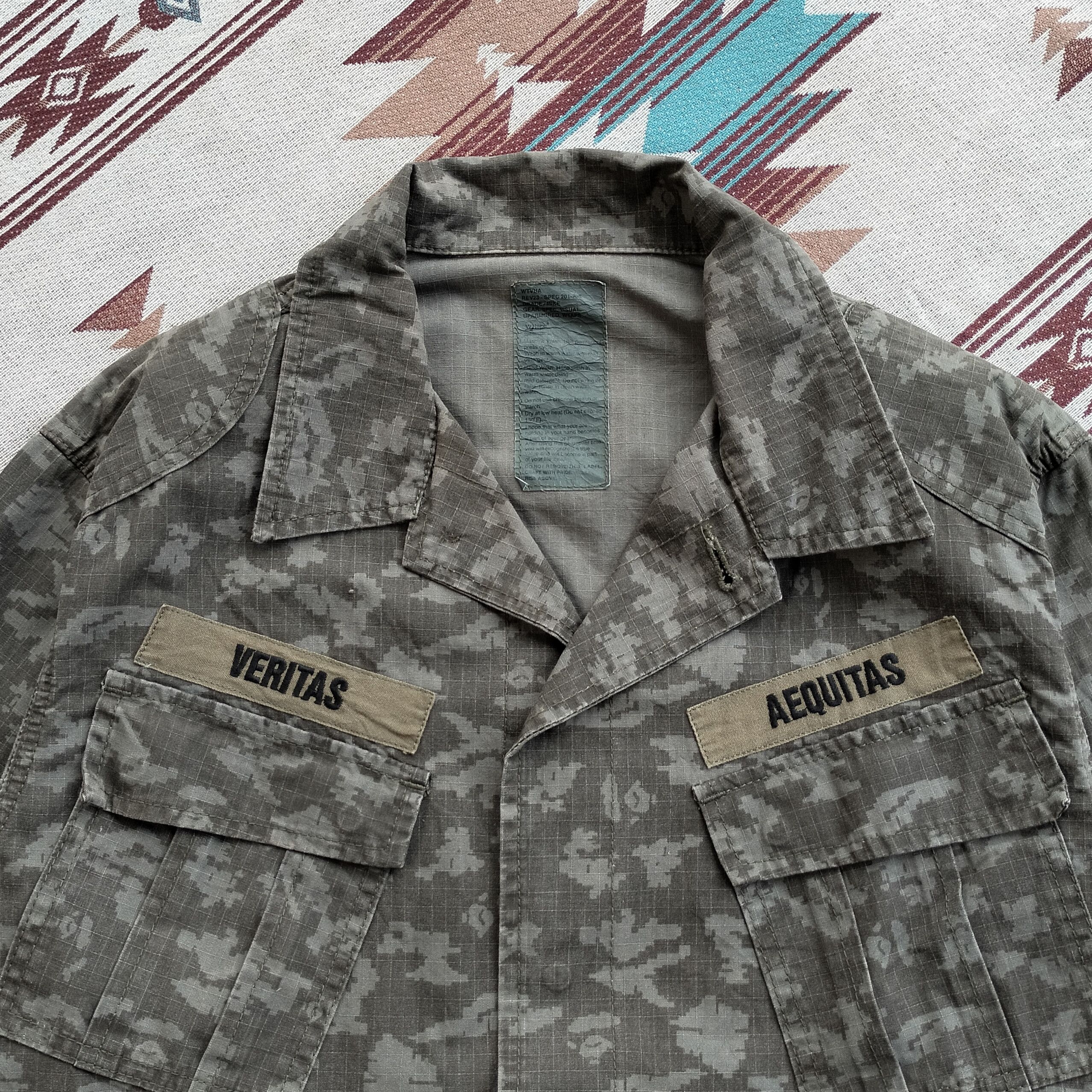 Wtaps Archive 00s Wtaps Bape fatigue jungle Ls shirt Size US M / EU 48-50 / 2 - 3 Thumbnail