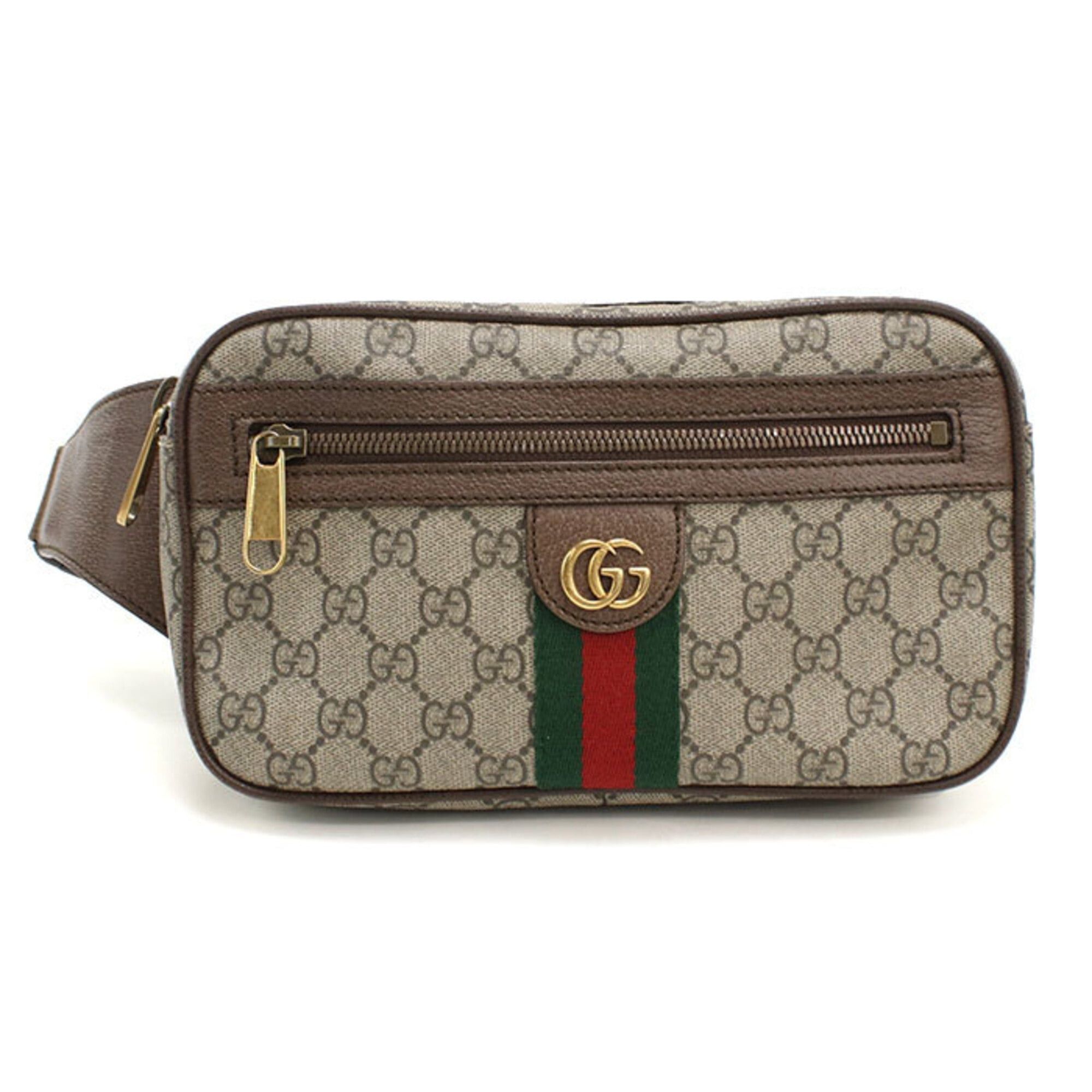 Gucci GUCCI GG Belt Bag Ophidia (574796) - Men's & Women's Beige Size ONE SIZE - 1 Thumbnail