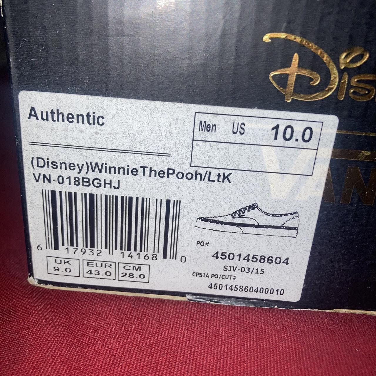 Disney × Vans Winnie the Pooh Vans Size US 10 / EU 43 - 4 Thumbnail