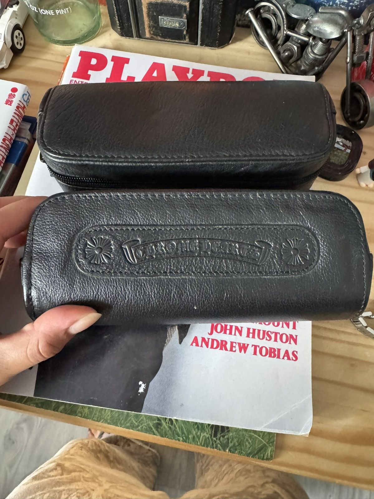 Chrome Hearts Chrome Hearts Glasses and Leather Case Size ONE SIZE - 12 Thumbnail