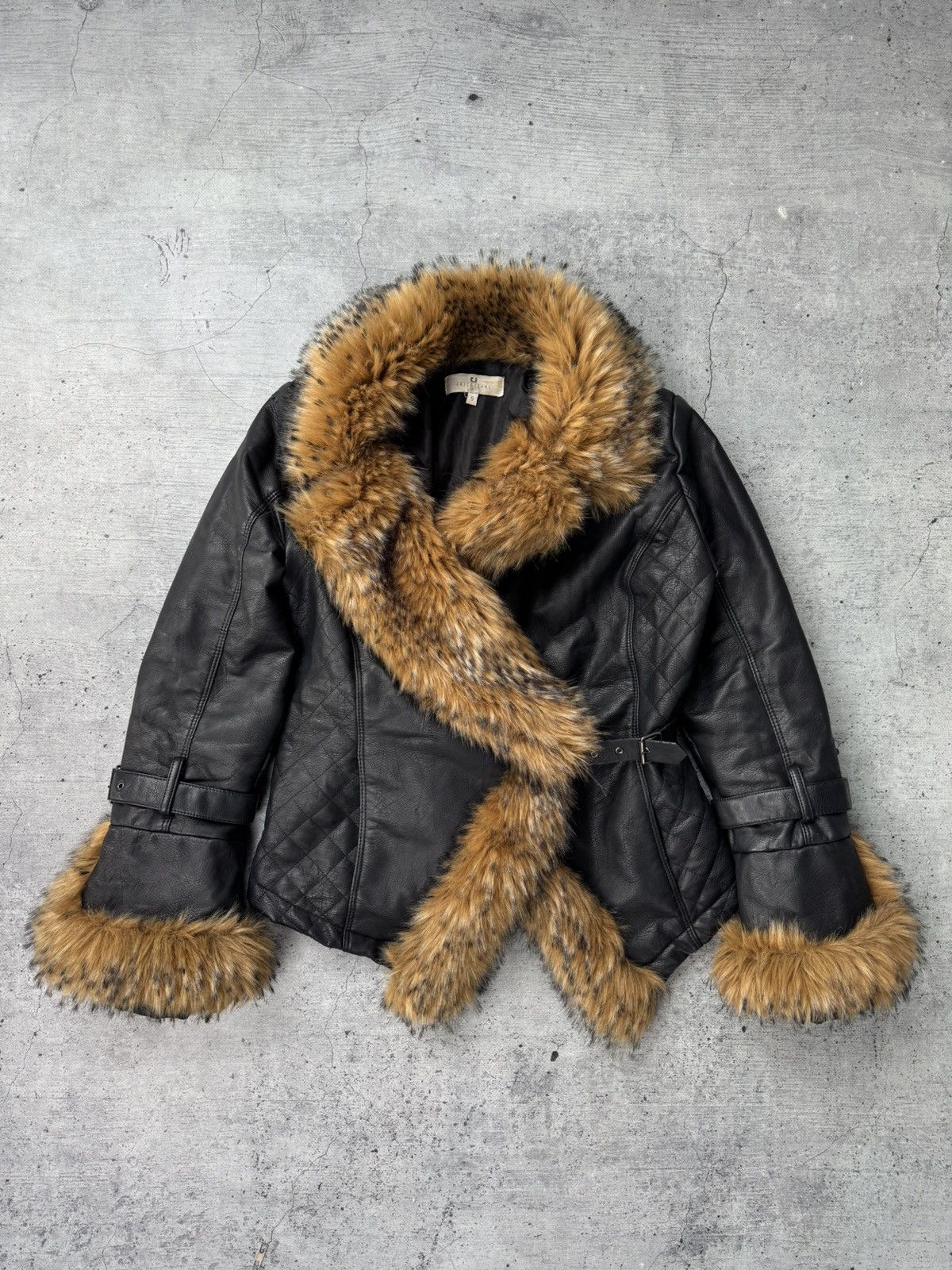 Japanese Brand VTG Avant Garde If Six Was Nine Style Fur Jacket Size US S / EU 44-46 / 1 - 2 Thumbnail