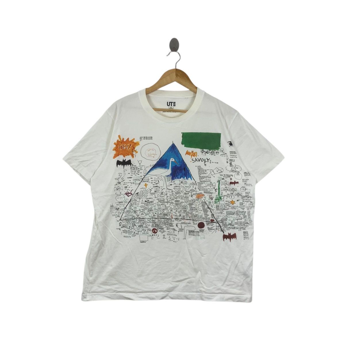 Uniqlo JEAN MICHEL BASQUIAT x UNIQLO Pez Dispenser Tee Shirt Top Size US XL / EU 56 / 4 - 1 Thumbnail