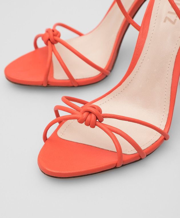 SCHUTZ Schutz Knot Heeled Leather Sandals Size US 10 / IT 40 - 2 Thumbnail