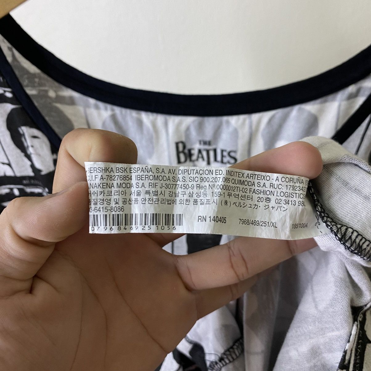 Band Tees Bershka x The Beatles AllOverPrint Tank Top Size US L / EU 52-54 / 3 - 4 Thumbnail