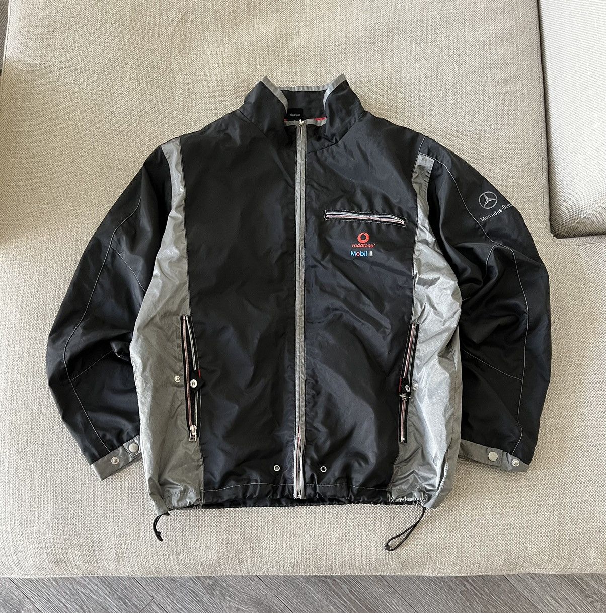 Mercedes-Benz Vintage Mercedes Benz Racing Moto Jacket Mobil 1 Size US M / EU 48-50 / 2 - 1 Thumbnail