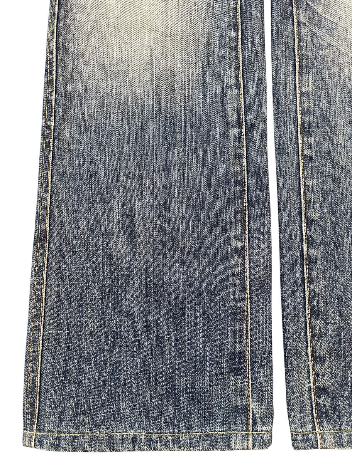 Hysteric Glamour Vintage Japanese Bartack Studded Zipper Avant Garde Jeans Size US 32 / EU 48 - 7 Thumbnail