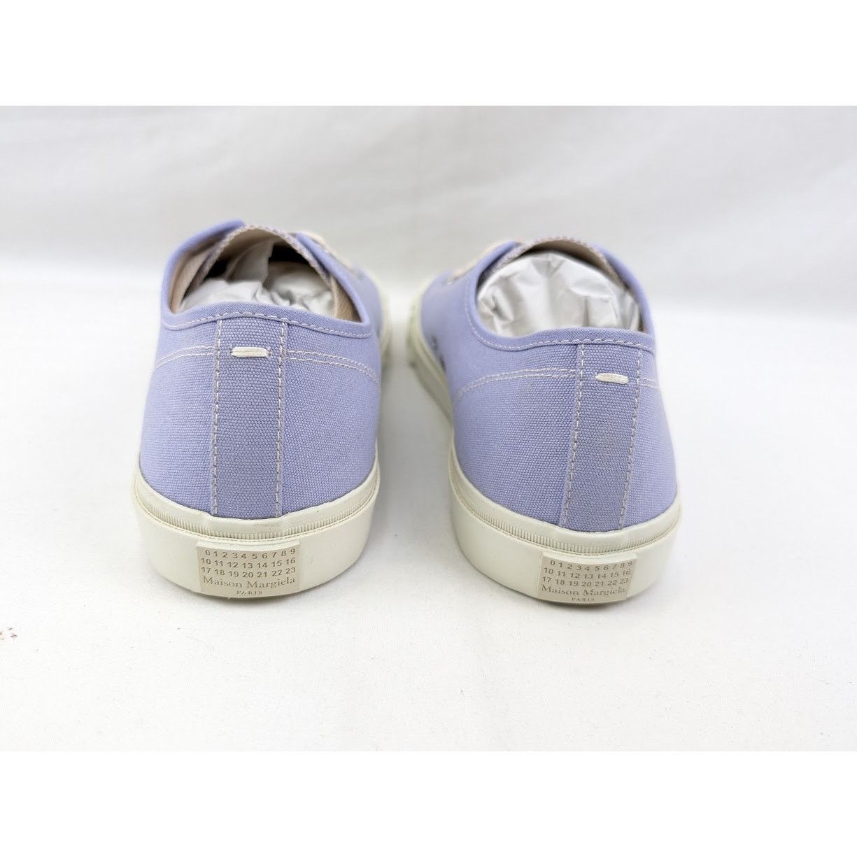 Maison Margiela o1rshd1 Tabi Low-Top Sneakers in Light Purple Size US 10 / EU 43 - 17 Thumbnail