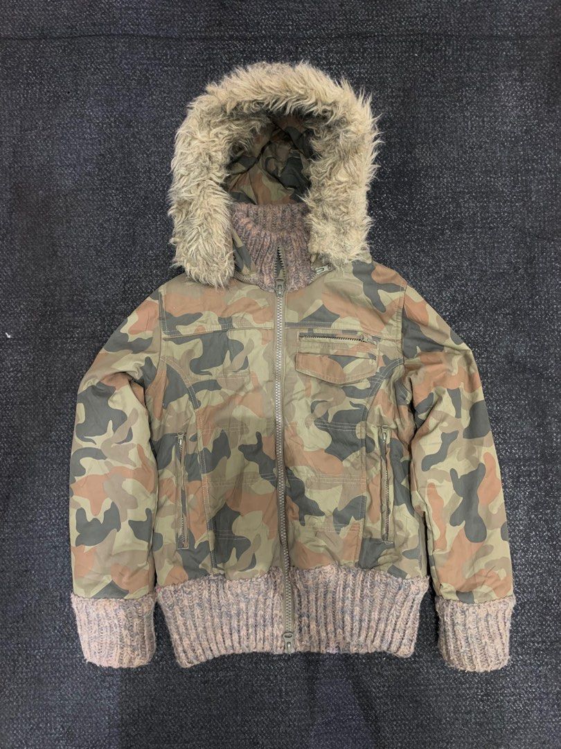Hysteric Glamour Japanese Camo fur jacket Size US M / EU 48-50 / 2 - 1 Thumbnail