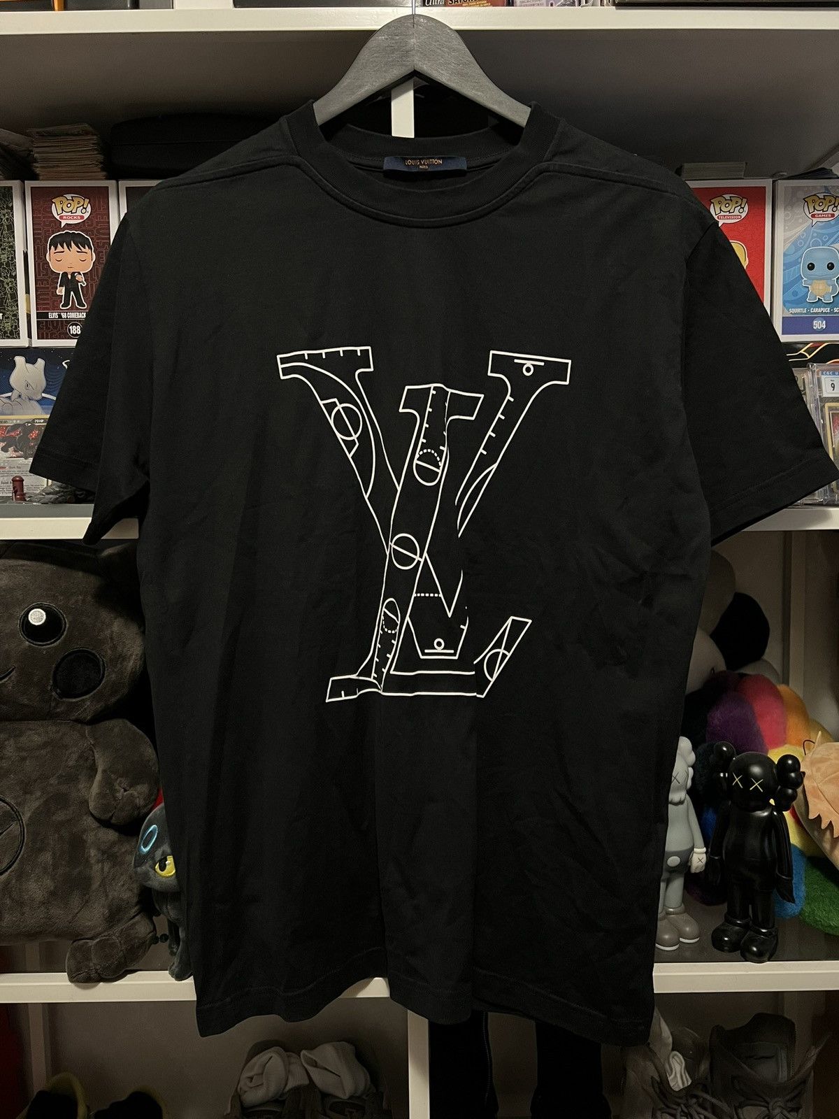 Louis Vuitton × NBA Louis Vuitton Nba black t shirt Size US L / EU 52-54 / 3 - 1 Thumbnail
