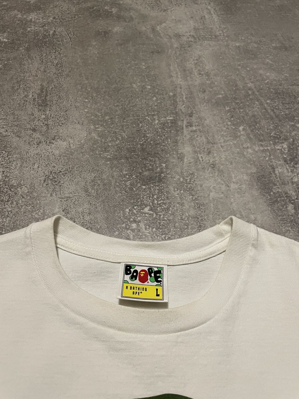 Bape Splinter Camo Big Ape Head Tee Size US L / EU 52-54 / 3 - 10 Thumbnail