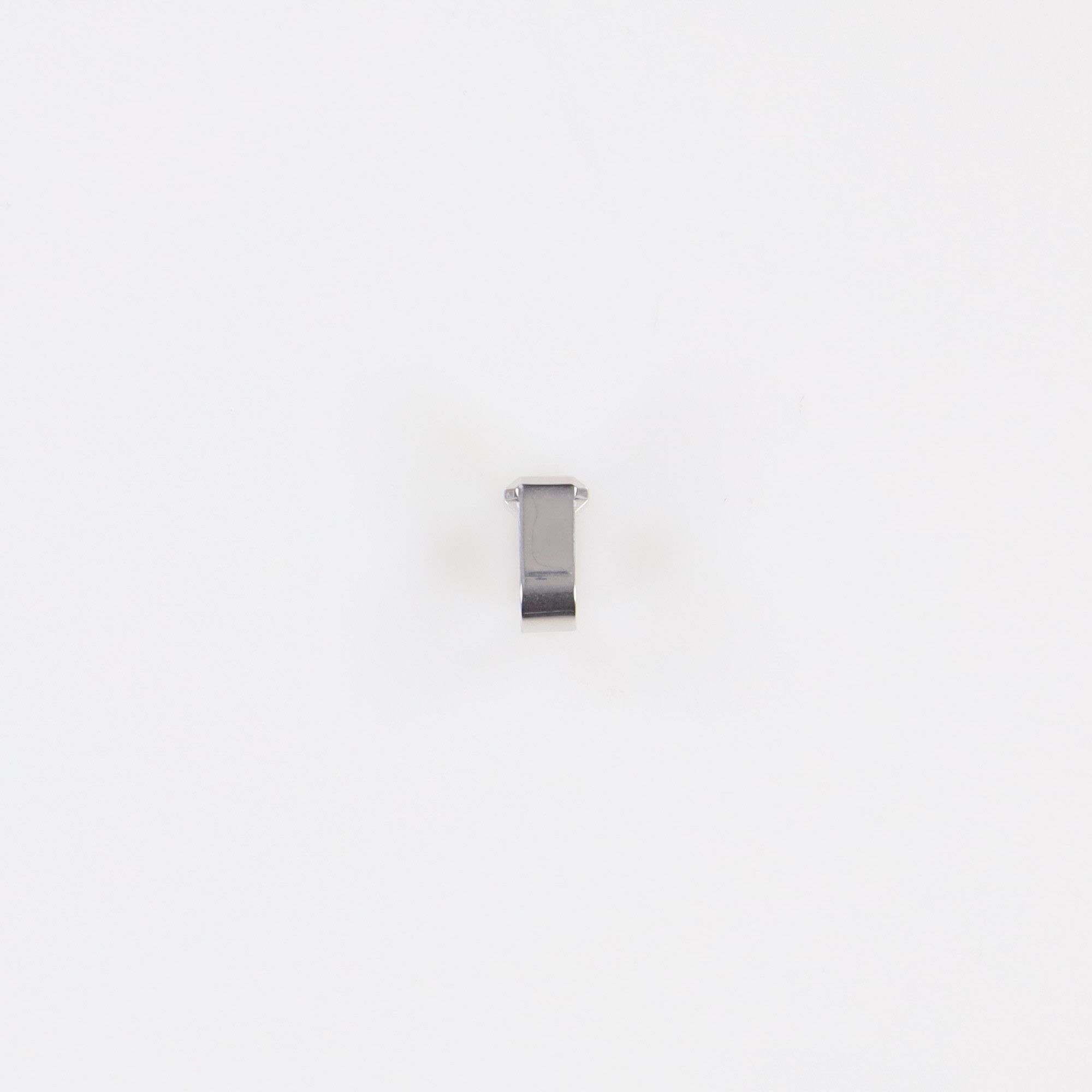Celine Faceted Ring in Brass with Rhodium Finish Size ONE SIZE - 5 Thumbnail