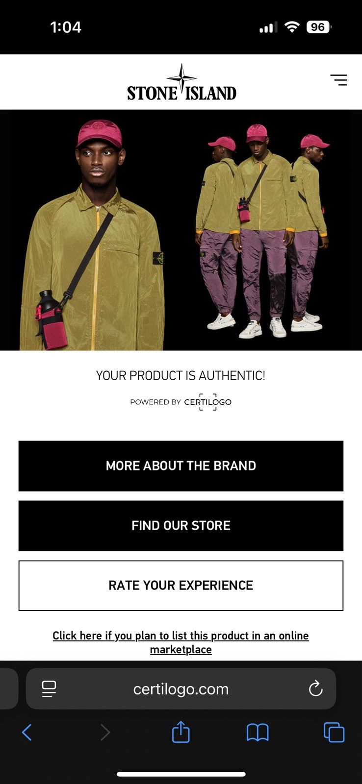 Stone Island Stone Island Charcoal Cargo Trousers Size US 34 / EU 50 - 6 Thumbnail