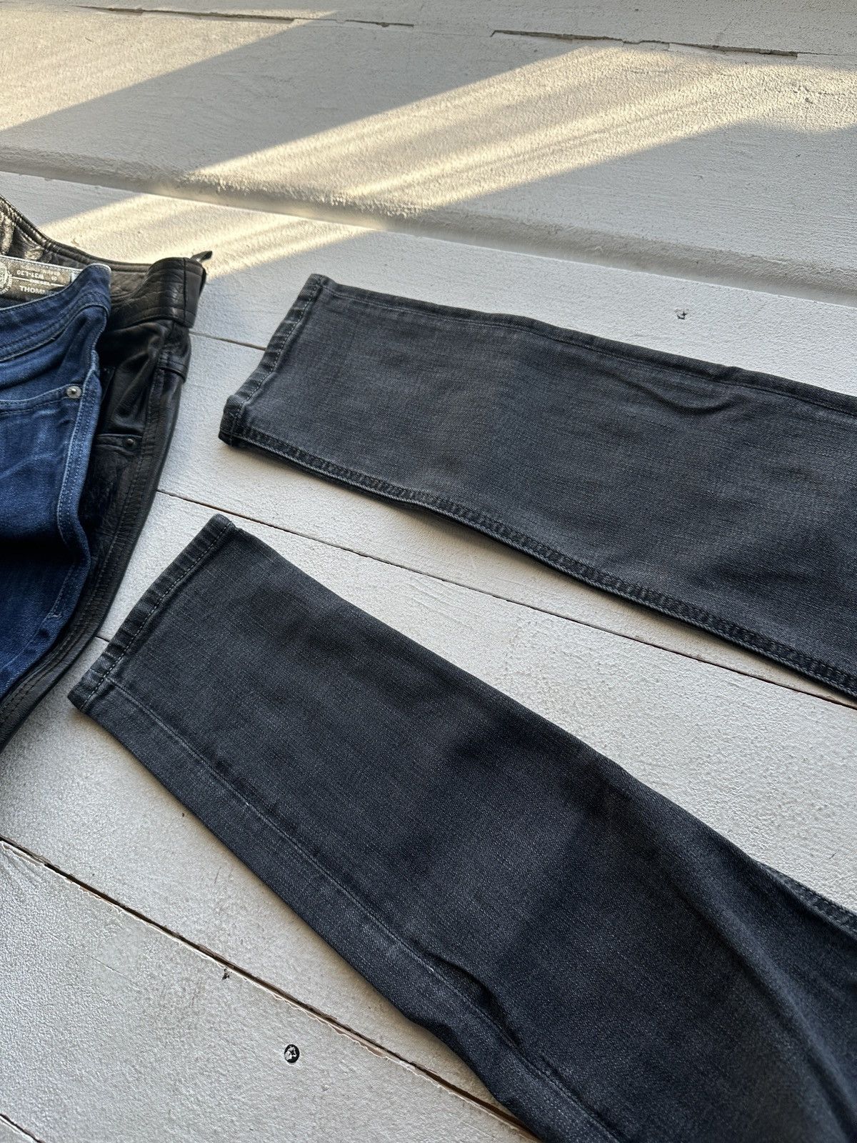 Diesel 🚨 RARE DIESEL MEN DENIM JEANS AVANT GARDE IFSIXWASNINE Y2K Size US 30 / EU 46 - 4 Thumbnail