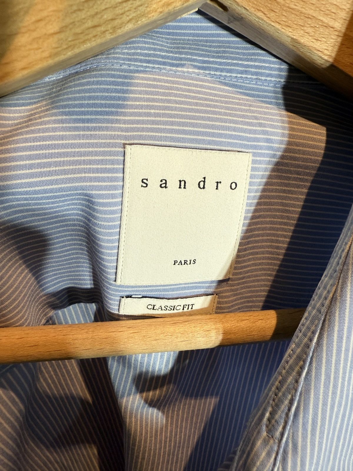 Sandro Striped Shirt Sandro Size US M / EU 48-50 / 2 - 6 Thumbnail