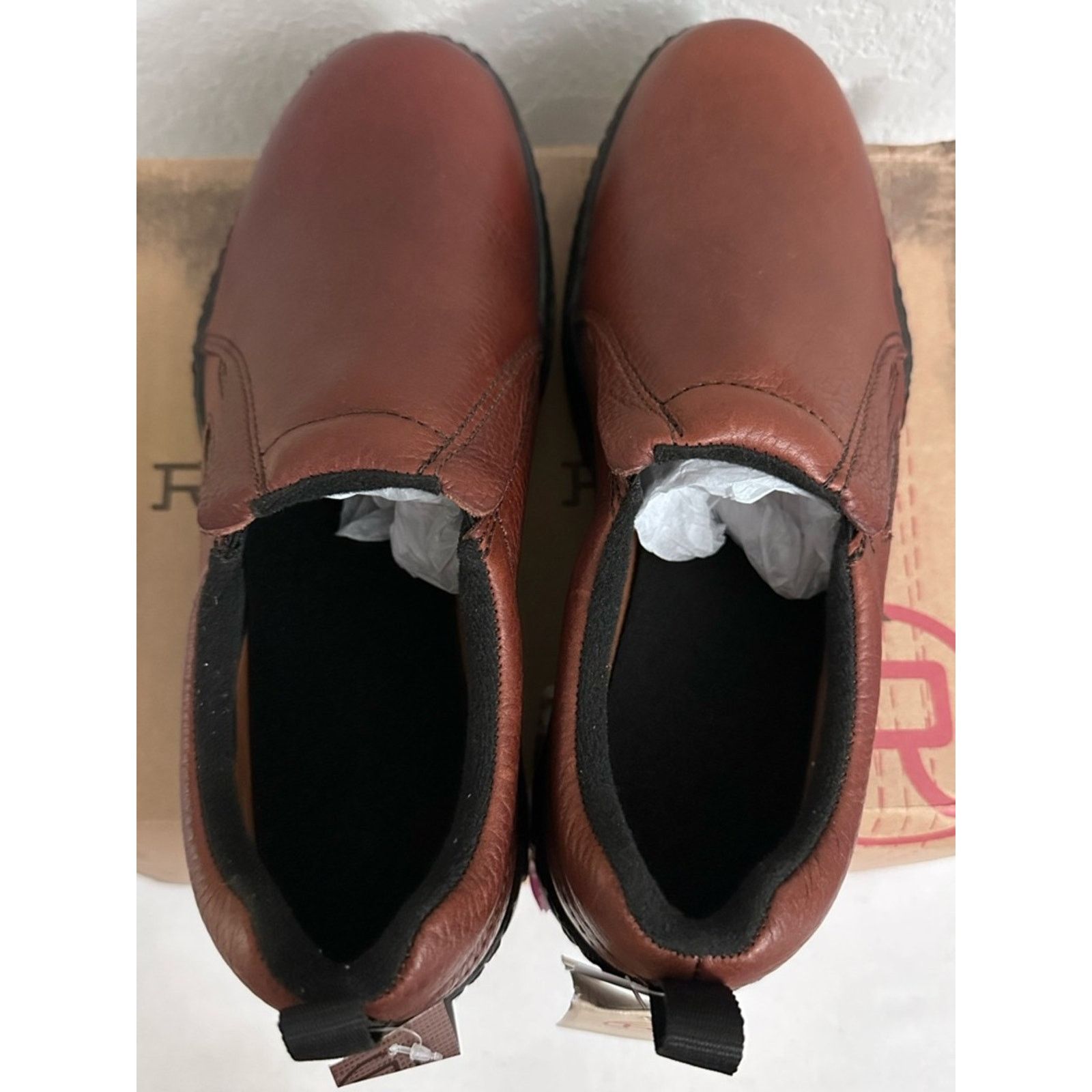 Roper Roper Cotter Performance Sport Slip On Men 8 Brown Shoes Size US 9 / EU 42 - 6 Thumbnail
