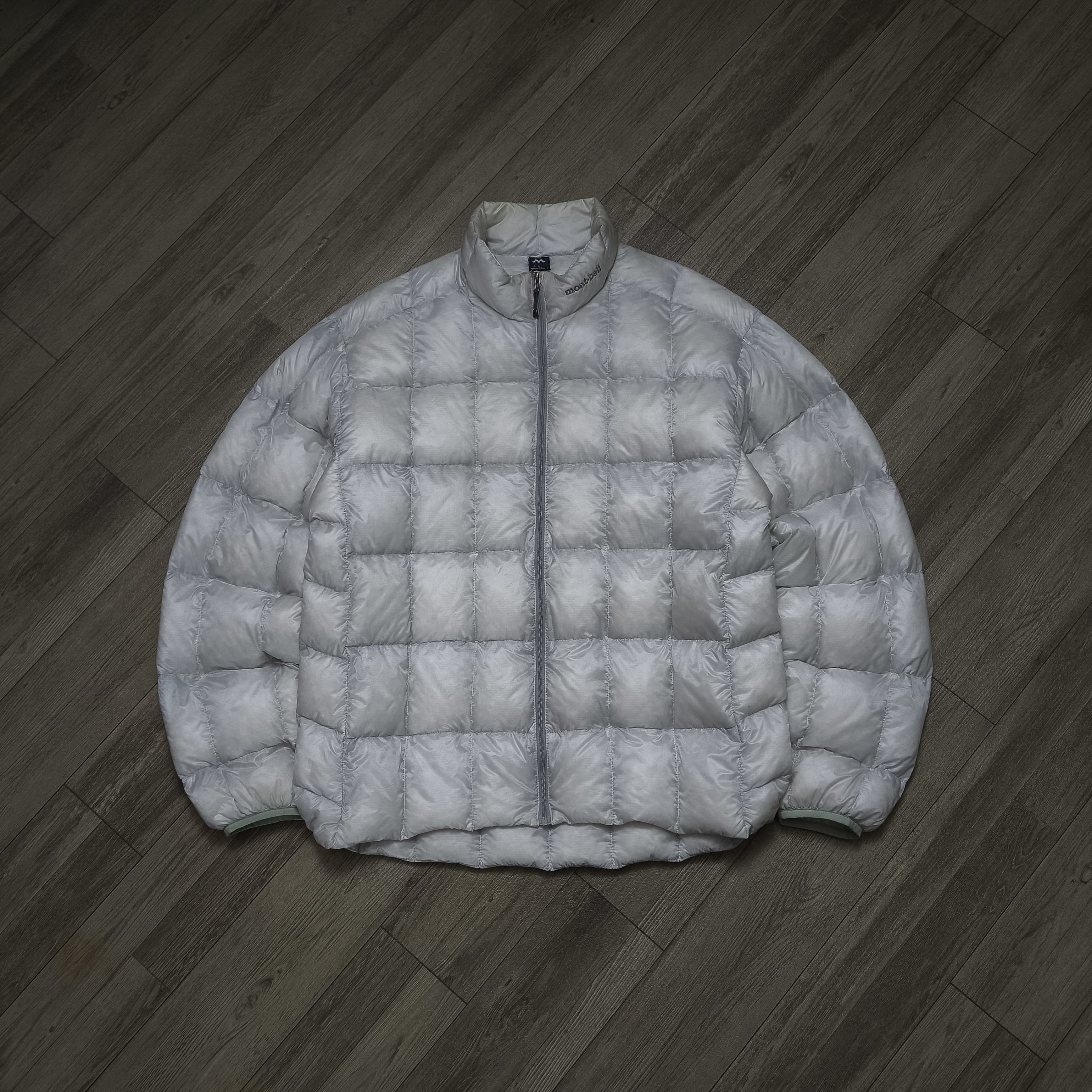 Montbell Square Quilting Puffer Down Jacket Superior