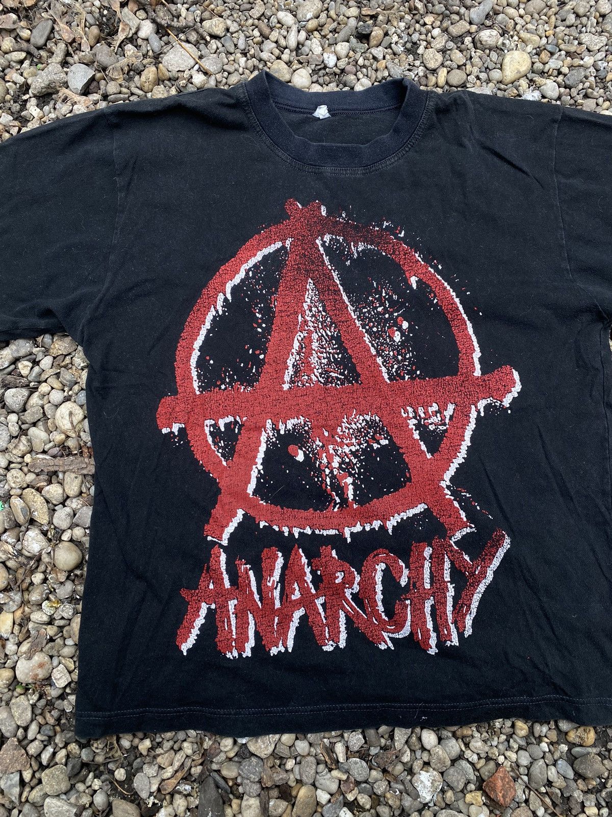 Vintage Vintage Anarchy Big Logo 90s Rare Tee Size US M / EU 48-50 / 2 - 2 Thumbnail