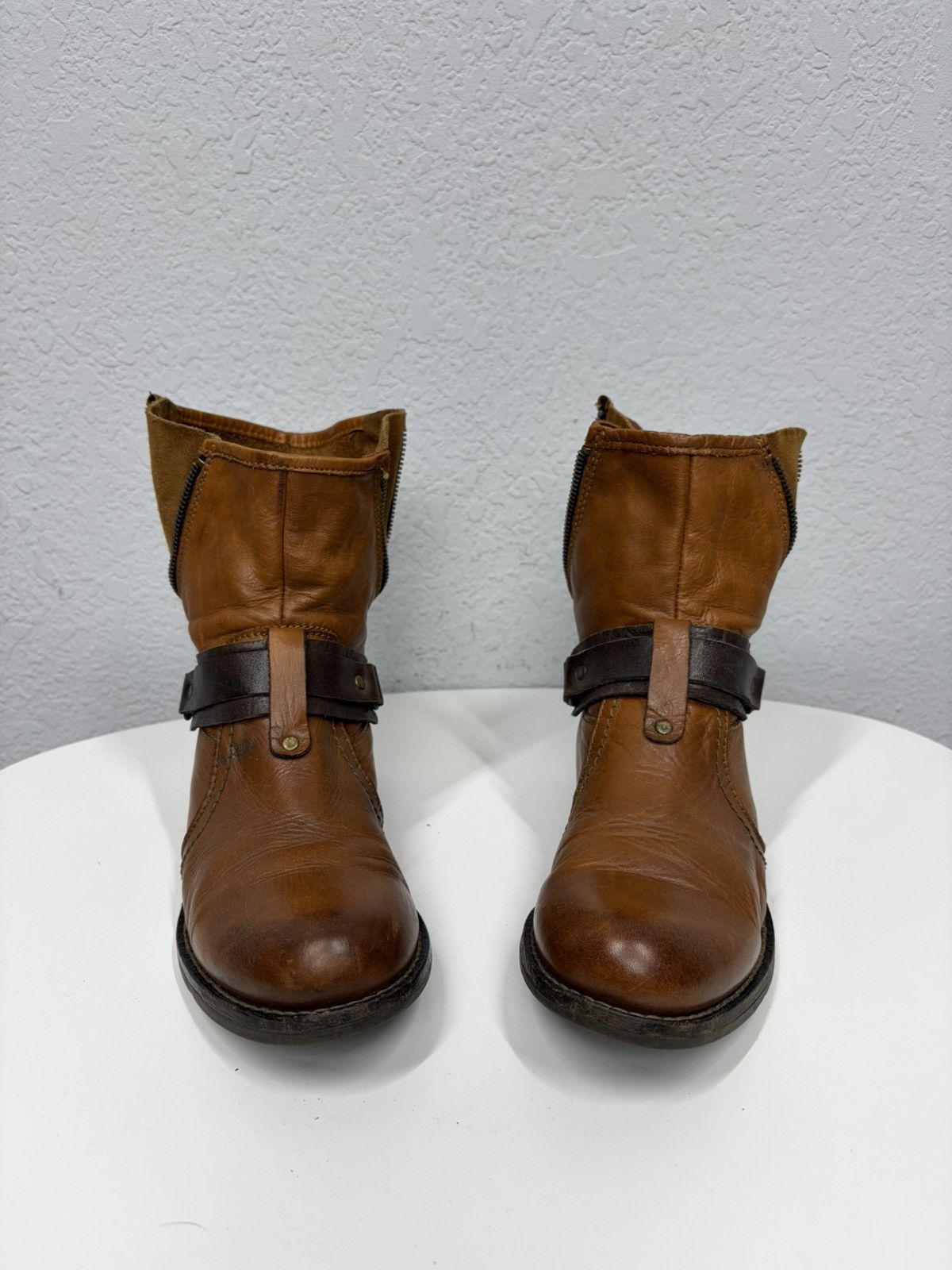 A.S.98 Vintage AS98 Buckle Biker Boots Rick Owens Style Airstep Size US 7 / IT 37 - 3 Thumbnail