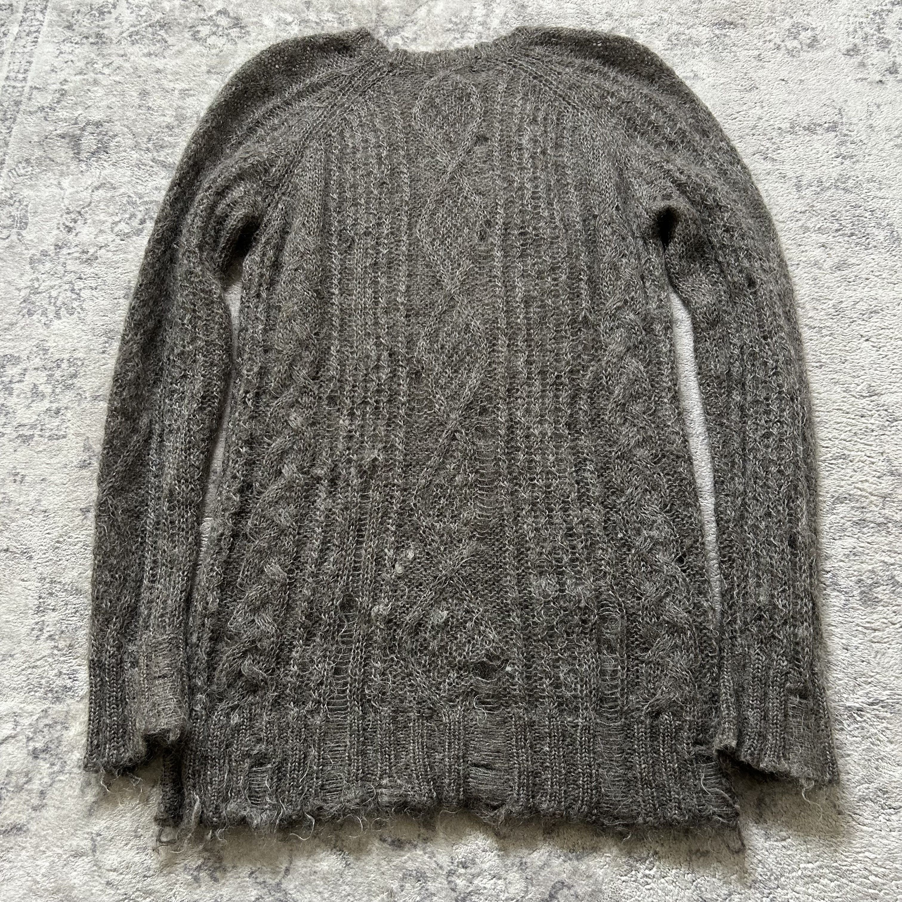 Junya Watanabe Junya Watanabe Oversized Punk Distressed Destroyed Sweater Size US S / EU 44-46 / 1 - 6 Thumbnail