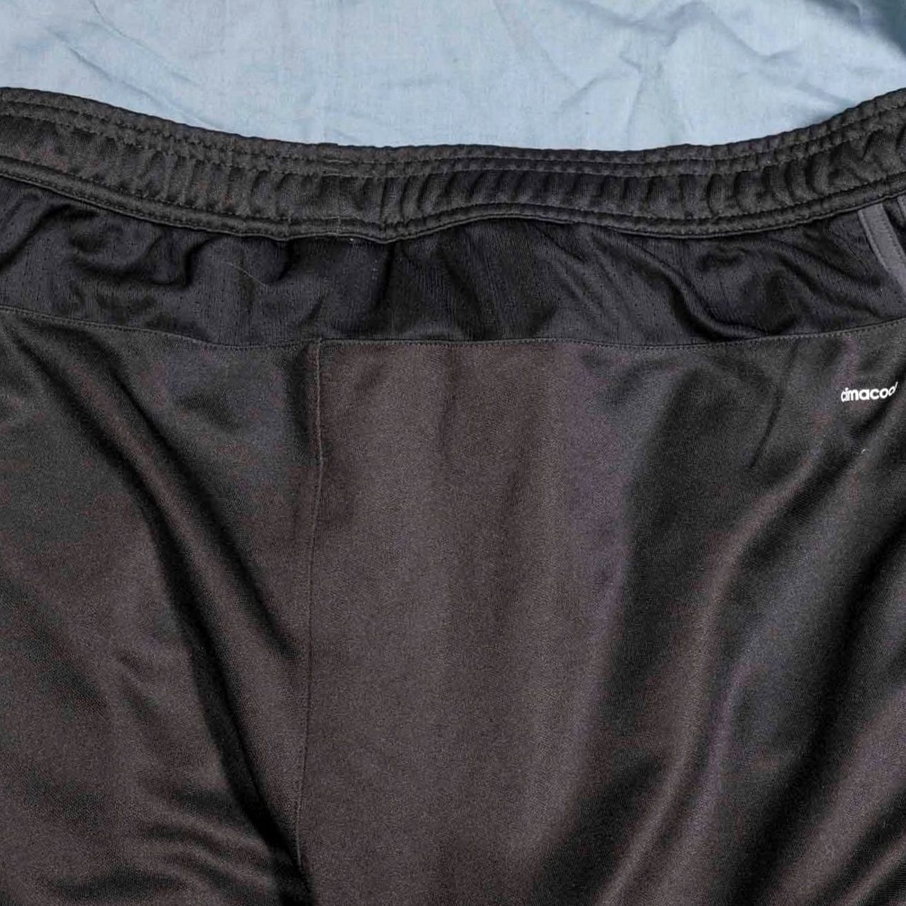 Adidas Adidas Sweat Pants Track Black White Stripe Mens L Size US 33 - 3 Thumbnail