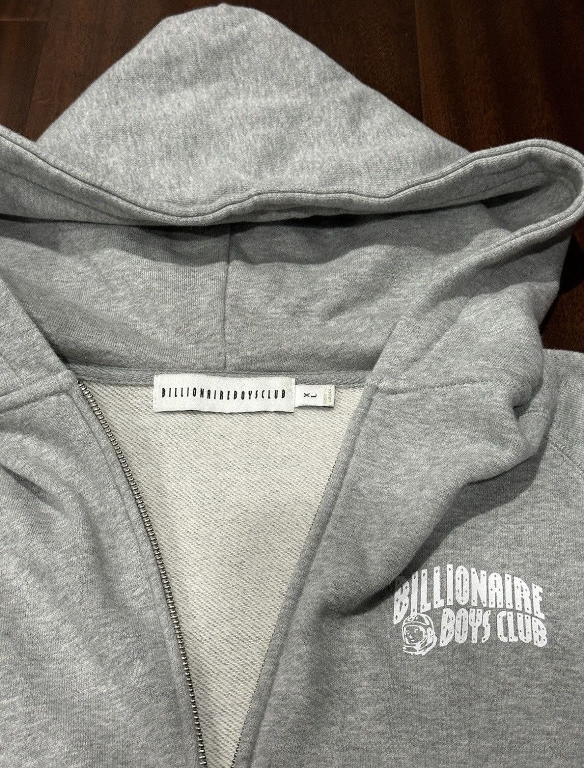 Billionaire Boys Club Billionaire Boys Club Small Arch Logo Zip Hoodie Size US XL / EU 56 / 4 - 8 Thumbnail