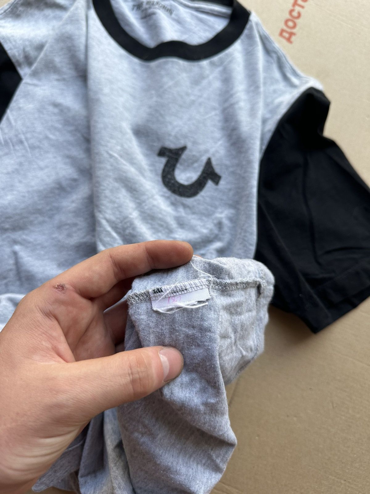 True Religion × Vintage True Religion T-Shirt Y2K Big Logo Hype SK8 90s Size US M / EU 48-50 / 2 - 9 Thumbnail