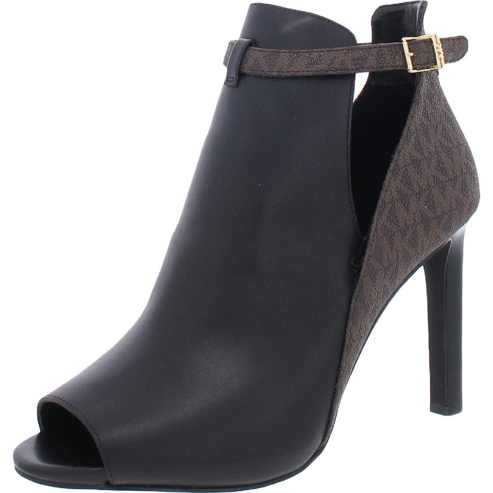 Michael Kors Michael Kors Lawson Open Toe Signature Logo Boot 8 M Size US 8 / IT 38 - 5 Thumbnail