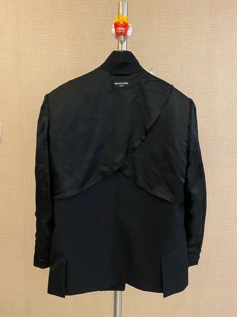 Balenciaga Balenciaga Reversible reversible dark logo suit jacket jac Size US S / EU 44-46 / 1 - 4 Thumbnail