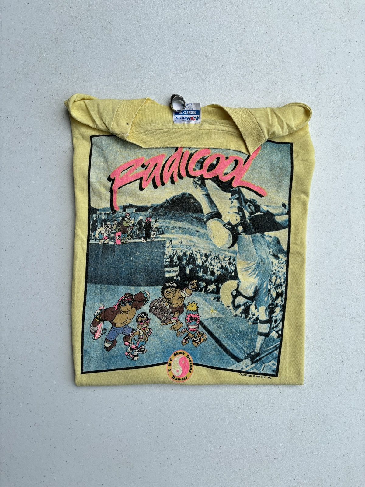 Vintage 80s T&C surfing skate tee Size US XL / EU 56 / 4 - 5 Thumbnail