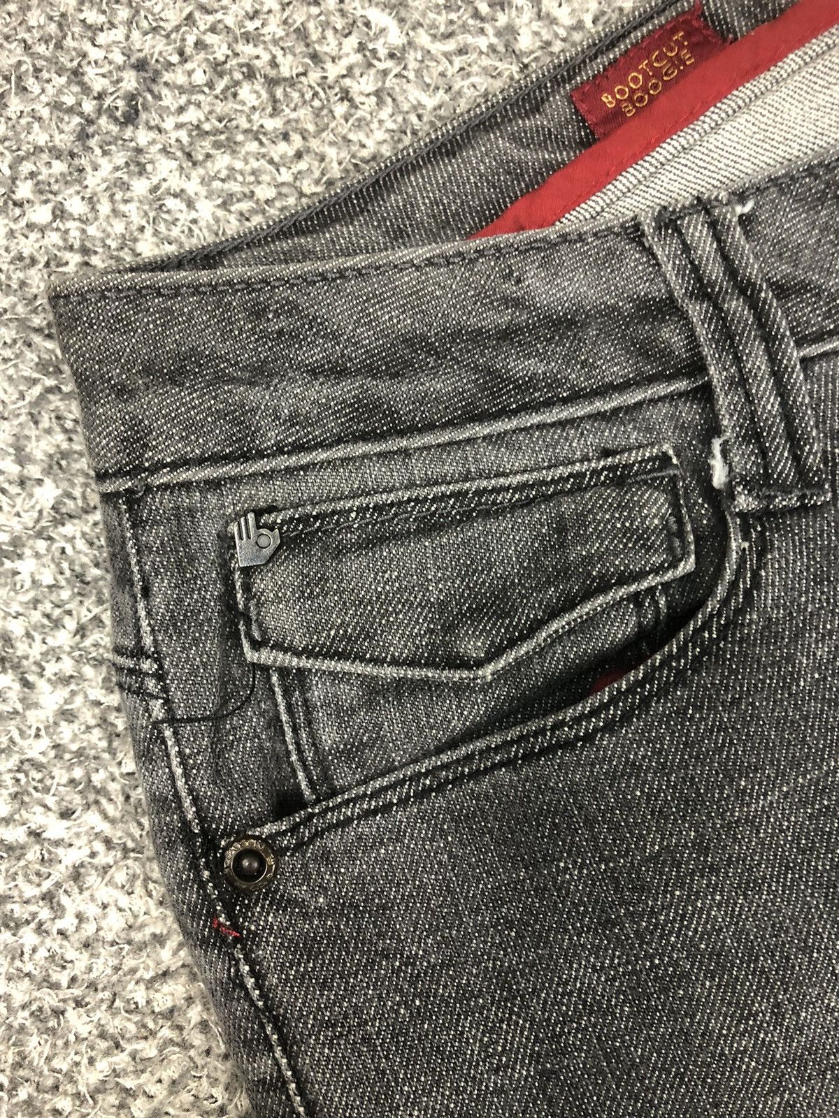 If Six Was Nine × Japanese Brand × Vintage Vintage Sasson Ooh La La Bootcut Boogie Wash Jeans Size 33" - 5 Thumbnail