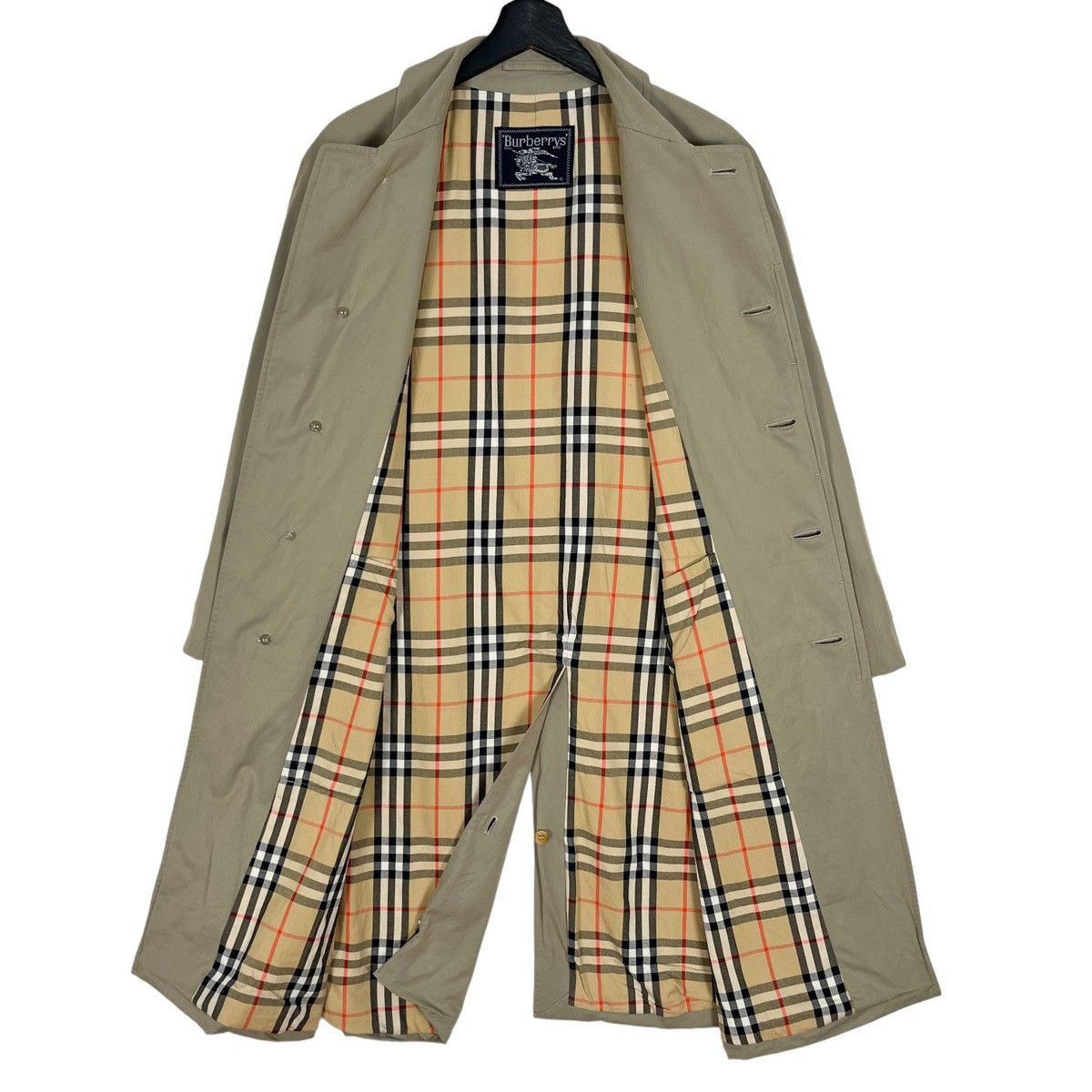 Burberry × Vintage Vintage 90’s Burberrys Men’s Trench Coat Size US S / EU 44-46 / 1 - 7 Thumbnail