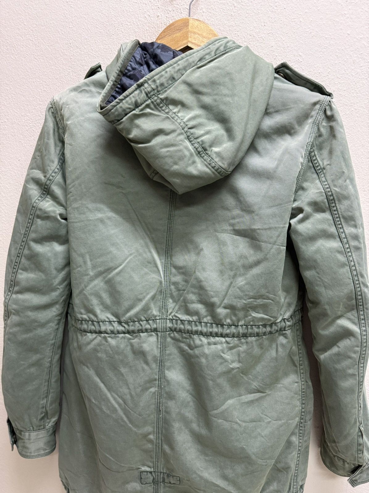 Vintage Vintage Last Word Fishtail Double Breasted Quilted Parka Size US S / EU 44-46 / 1 - 23 Thumbnail