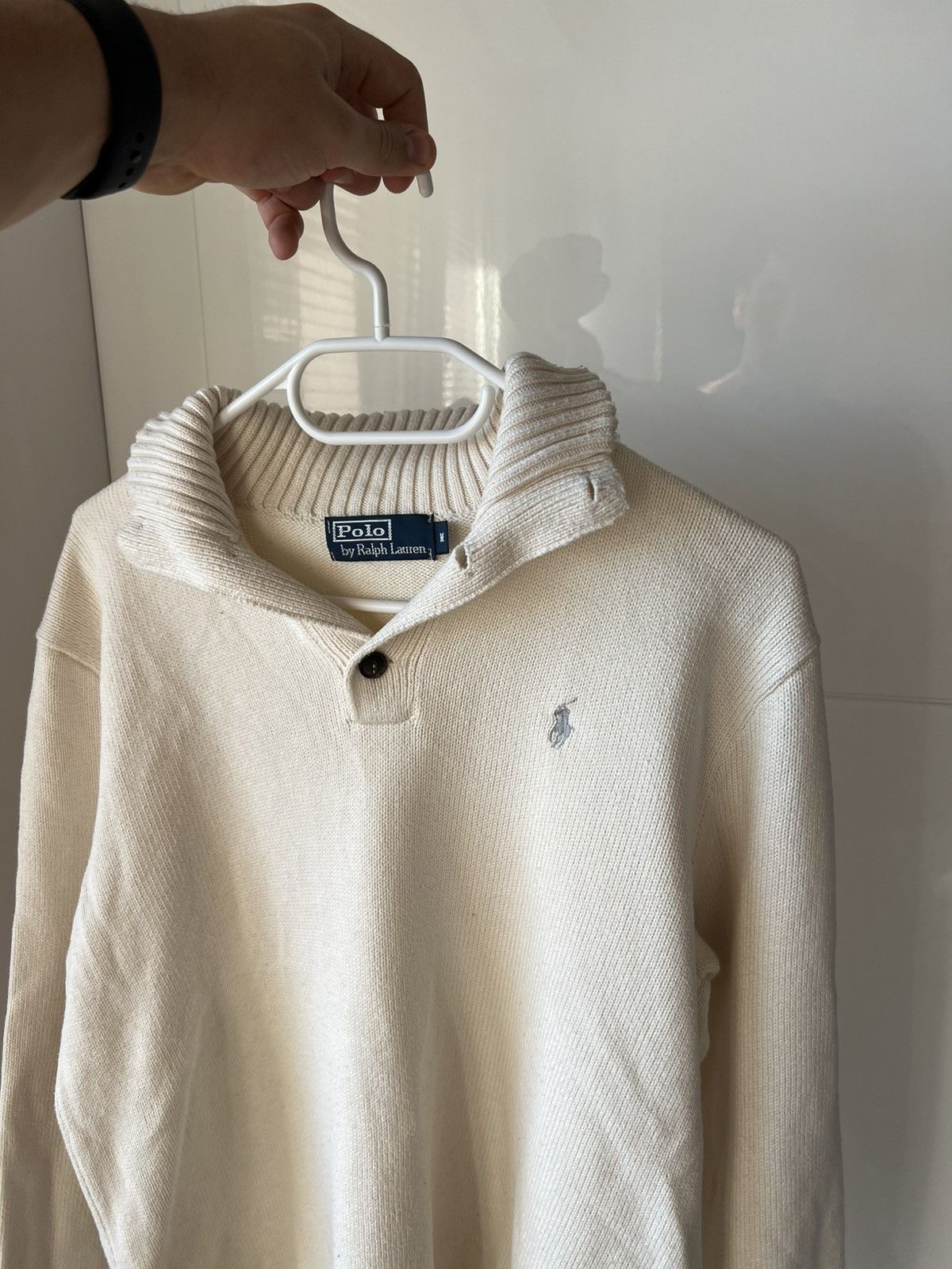 Polo Ralph Lauren Vintage Polo Ralph Lauren Embroidered Logo High Neck Sweater Size US M / EU 48-50 / 2 - 8 Thumbnail