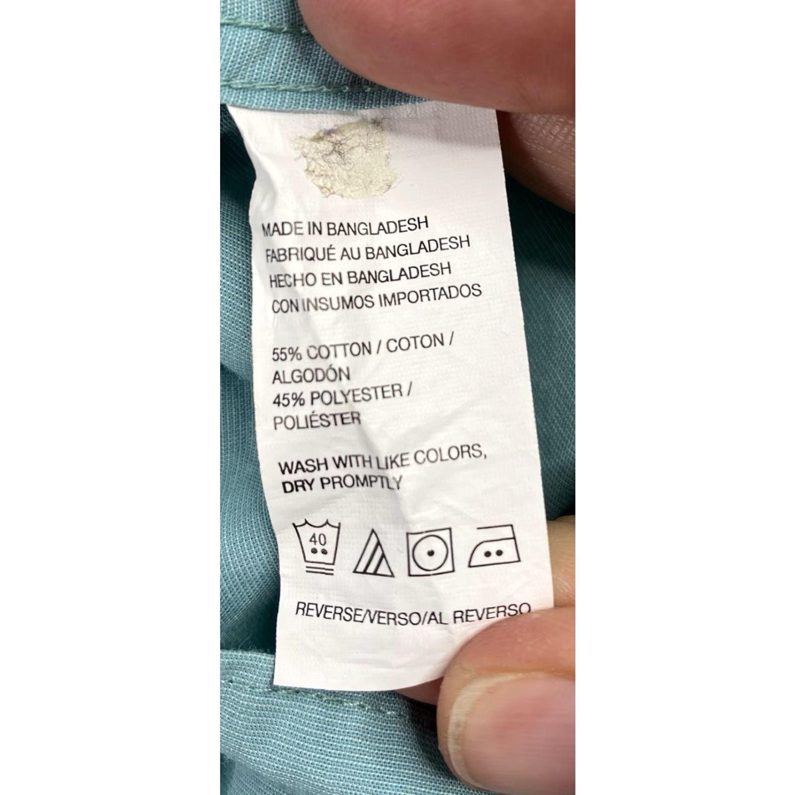 Van Heusen VINTAGE Van Heusen Hawaiian Shirt Mens M Aqua Palm Tree Print Short Sleeve Tropical Fun Size US M / EU 48-50 / 2 - 5 Thumbnail