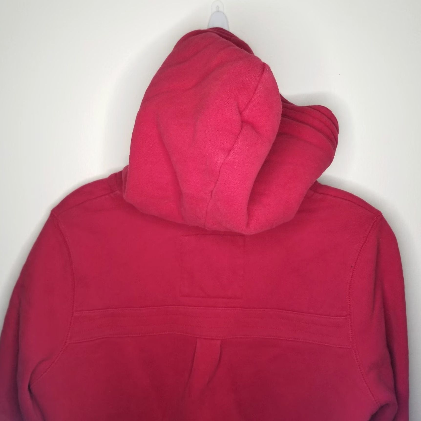 Old Navy OLD NAVY Womens Red Full Zip Long Sleeve Hoodie M Activewear Size M / US 6-8 / IT 42-44 - 5 Thumbnail