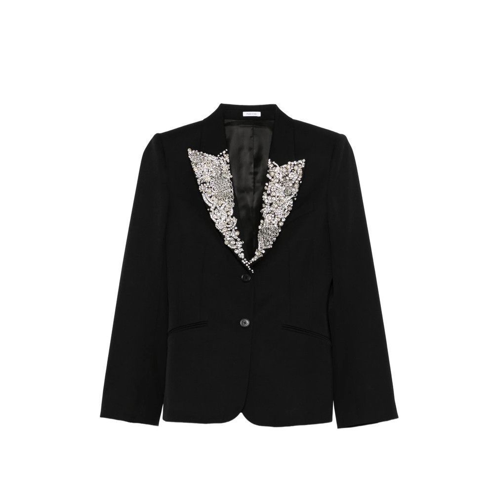 Alexander McQueen Alexander Mcqueen BLACK Jackets - Blazers Size M / US 6-8 / IT 42-44 - 1 Thumbnail