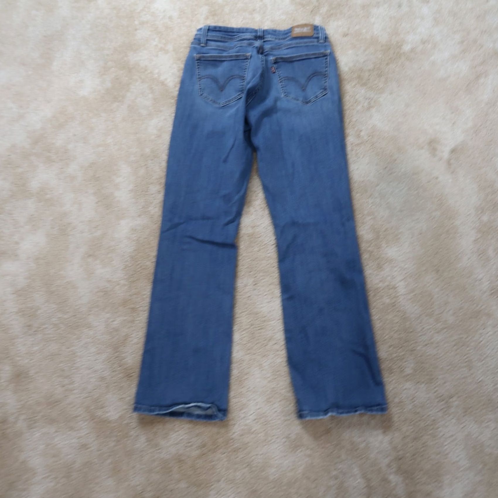Levi's Levi's 515 Bootcut Jeans Women's 6 Blue Denim Stretch Mid Rise 30in Inseam 5-Pocket Classic Fit Size 28" / US 6 / IT 42 - 6 Thumbnail