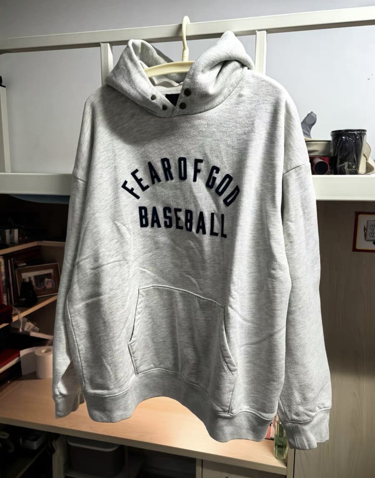 Fear of God Fear of God 7th Collection Baseball Hoodie Size US L / EU 52-54 / 3 - 1 Thumbnail