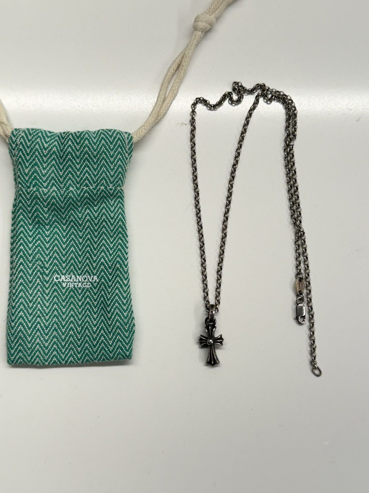Chrome Hearts Baby Fat Pendant Roll Chain