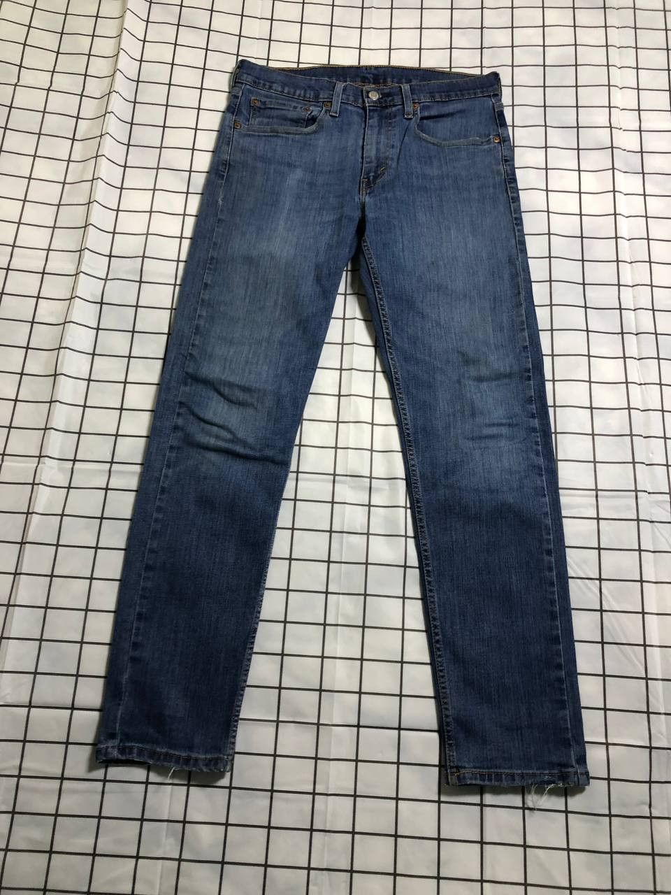 Levi's Levis Mens 502 Straight Jeans Blue Medium Wash Denim Size US 31 - 1 Thumbnail