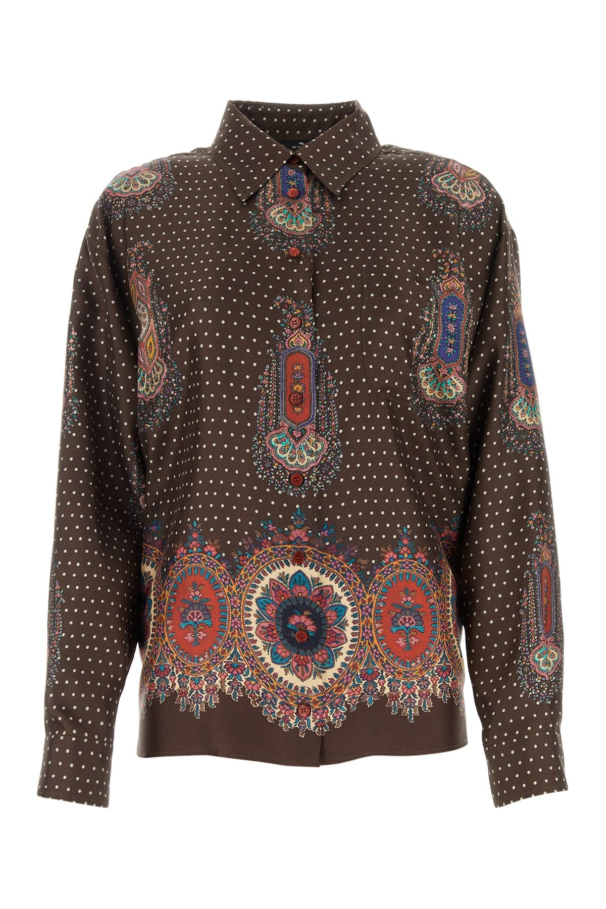 image of Etro Camicia in Mixed Colours, Women's (Size Medium)