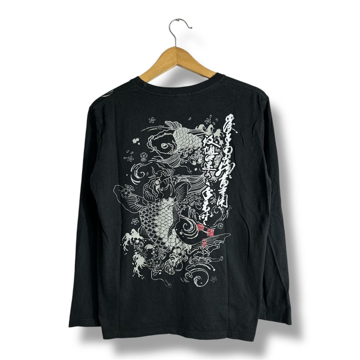 Beauty Beast SUKAJAN TRIBAL DOUBLE KOI JAPANESE LONG SLEEVE TEE Size US M / EU 48-50 / 2 - 1 Thumbnail