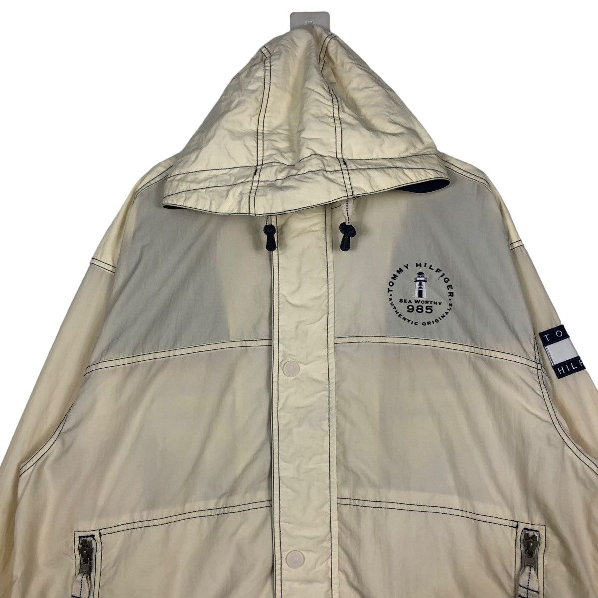 Japanese Brand 🔥Vintage Survival Anorak Jacket Tommy Hilfiger Size US L / EU 52-54 / 3 - 3 Thumbnail